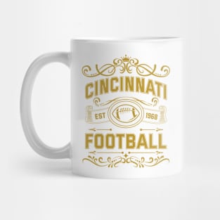 Vintage Cincinnati Football Mug